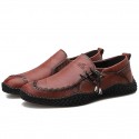 Men's Sneakers Loafers & Slip-Ons Classic British Daily Office & Career PU Booties / Ankle Boots Wine Black Brown Fall Spring