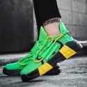 Men's Sneakers Casual Classic Daily Office & Career Mesh Black and White White / Green Purple Fall Winter