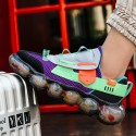 Men's Trainers Athletic Shoes British Daily Outdoor Walking Shoes Mesh Breathable Non-slipping Wear Proof Purple Yellow Orange Fall Summer