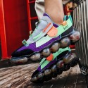 Men's Trainers Athletic Shoes British Daily Outdoor Walking Shoes Mesh Breathable Non-slipping Wear Proof Purple Yellow Orange Fall Summer