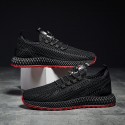 Men's Trainers Athletic Shoes Vintage British Athletic Outdoor Running Shoes Walking Shoes Mesh Breathable Shock Absorbing Wear Proof White Black Fall Spring