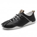 Men's Sneakers Classic British Daily Office & Career PU Booties / Ankle Boots White Black Fall Spring