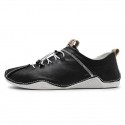 Men's Sneakers Classic British Daily Office & Career PU Booties / Ankle Boots White Black Fall Spring