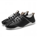 Men's Sneakers Classic British Daily Office & Career PU Booties / Ankle Boots White Black Fall Spring