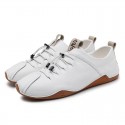 Men's Sneakers Classic British Daily Office & Career PU Booties / Ankle Boots White Black Fall Spring