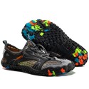 Mens Womens Water Shoes Quick Dry Barefoot for Swim Diving Surf Aqua Sports Pool Beach Walking Yoga Mesh Breathable Non-slipping Black Yellow Army Green Summer