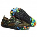 Mens Womens Water Shoes Quick Dry Barefoot for Swim Diving Surf Aqua Sports Pool Beach Walking Yoga Mesh Breathable Non-slipping Black Yellow Army Green Summer