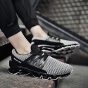 Men's Trainers Athletic Shoes Sporty Casual Daily Outdoor Running Shoes Cycling Shoes Walking Shoes Tissage Volant Breathable Wear Proof White Red Black Fall Summer