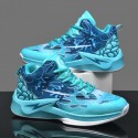 Men's Trainers Athletic Shoes Sporty Casual Athletic Running Shoes Basketball Shoes PU Breathable Non-slipping Wear Proof Black Yellow Red Fall