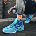 Men's Trainers Athletic Shoes Sporty Casual Athletic Running Shoes Basketball Shoes PU Breathable Non-slipping Wear Proof Black Yellow Red Fall