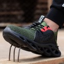 Unisex Trainers Athletic Shoes Sneakers Safety Shoes Work Sneakers Sporty Classic Chinoiserie Office & Career Safety Shoes Tissage Volant Breathable Non-slipping Wear Proof Booties / Ankle Boots