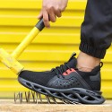 Unisex Trainers Athletic Shoes Sneakers Safety Shoes Work Sneakers Sporty Classic Chinoiserie Office & Career Safety Shoes Tissage Volant Breathable Non-slipping Wear Proof Booties / Ankle Boots