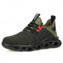 Unisex Trainers Athletic Shoes Sneakers Safety Shoes Work Sneakers Sporty Classic Chinoiserie Office & Career Safety Shoes Tissage Volant Breathable Non-slipping Wear Proof Booties / Ankle Boots