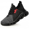 Unisex Trainers Athletic Shoes Sneakers Safety Shoes Work Sneakers Sporty Classic Chinoiserie Office & Career Safety Shoes Tissage Volant Breathable Non-slipping Wear Proof Booties / Ankle Boots