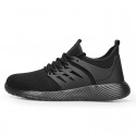 Unisex Trainers Athletic Shoes Sneakers Safety Shoes Work Sneakers Sporty Classic Chinoiserie Office & Career Safety Shoes Tissage Volant Breathable Non-slipping Wear Proof Booties / Ankle Boots Black