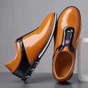 Men's Sneakers Casual Daily PU Black Yellow Fall Winter