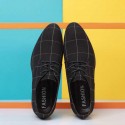 Summer New Cloth Shoes Men's Large Size Casual Shoes Breathable Pointed Toe Canvas Leather Shoes Old Beijing Cloth Shoes Men's Shoes