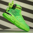 Men's Sneakers Skate Shoes Business Athletic Basketball Shoes Fitness & Cross Training Shoes Faux Leather Tissage Volant Breathable Non-slipping Height-increasing Mid-Calf Boots White Yellow Orange
