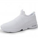 Men's Trainers Athletic Shoes Comfort Shoes Sporty Casual Athletic Running Shoes Fitness & Cross Training Shoes Walking Shoes Mesh Breathable Non-slipping Wear Proof White Black Red Fall Spring