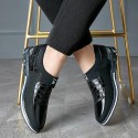 Men's Loafers & Slip-Ons Comfort Loafers Comfort Shoes Driving Shoes Casual Daily Outdoor Microfiber Wear Proof Black Brown Blue Color Block Fall Spring Summer