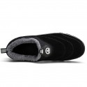 Men's Loafers & Slip-Ons Sporty Look Comfort Shoes Fur Lined Sporty Casual Daily Outdoor Walking Shoes PU Black Gray Brown Fall Winter