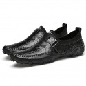 Men's Loafers & Slip-Ons Casual Classic Daily Office & Career PU Black Brown Spring Summer