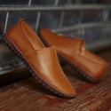 Men's Loafers & Slip-Ons Summer Loafers Casual Daily Walking Shoes Nappa Leather White Black Yellow Spring Summer