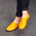 Men's Loafers & Slip-Ons Leather Shoes Drive Shoes Summer Loafers Casual Beach Daily Leather White Black Dark Blue Spring Summer