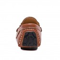 Men's Loafers & Slip-Ons Moccasin Comfort Loafers Comfort Shoes Casual Classic British Daily Office & Career PU Black Brown Blue Fall Spring