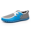 Men's Loafers & Slip-Ons Comfort Shoes Light Soles Driving Loafers Casual British Daily Outdoor Walking Shoes PU Breathable Wear Proof Green White Black Color Block Fall Spring