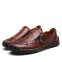 Men's Loafers & Slip-Ons Comfort Loafers Summer Loafers British Preppy Daily Outdoor Walking Shoes Nappa Leather Light Brown Dark Brown Black Fall Winter Spring