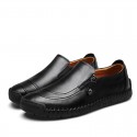 Men's Loafers & Slip-Ons Comfort Loafers Summer Loafers British Preppy Daily Outdoor Walking Shoes Nappa Leather Light Brown Dark Brown Black Fall Winter Spring