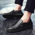 Men's Loafers & Slip-Ons Comfort Loafers Summer Loafers British Preppy Daily Outdoor Walking Shoes Nappa Leather Light Brown Dark Brown Black Fall Winter Spring