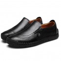 Men's Loafers & Slip-Ons Comfort Loafers Summer Loafers British Preppy Daily Outdoor Walking Shoes Nappa Leather Light Brown Dark Brown Black Fall Winter Spring