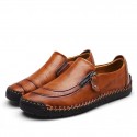 Men's Loafers & Slip-Ons Comfort Loafers Summer Loafers British Preppy Daily Outdoor Walking Shoes Nappa Leather Light Brown Dark Brown Black Fall Winter Spring