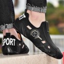 Men's Loafers & Slip-Ons Leather Shoes Comfort Loafers Summer Loafers Sporty Casual Daily Outdoor Water Shoes Walking Shoes Nappa Leather Cowhide Breathable Handmade Non-slipping Booties / Ankle Boots