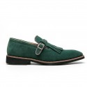 Men's Loafers & Slip-Ons Comfort Loafers Casual Classic Daily Suede Green Gray Brown Winter Spring / Tassel / Tassel
