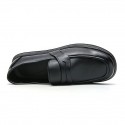 Men's Loafers & Slip-Ons Casual Daily Faux Leather Black Brown Fall