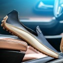 Men's Loafers & Slip-On Boat ShoesSummer Loafers Flat Comfort Designer Outdoor PU Non-slipping Blue Yellow Summer Large Size Color Block Slip On Flat Soft Casual Driving Loafers
