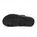 Men's Slippers & Flip-Flops Open Toe Casual Classic Home Daily Beach Rubber Black Brown Spring Summer