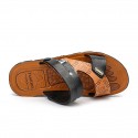 Men's Slippers & Flip-Flops Open Toe Casual Classic Home Daily Beach Rubber Black Brown Spring Summer