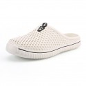 Men's Unisex Slippers & Flip-Flops Beach Daily PU Breathable White Red Black Spring Summer Multi Color Hollow Out Breathable Home
