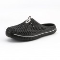 Men's Unisex Slippers & Flip-Flops Beach Daily PU Breathable White Red Black Spring Summer Multi Color Hollow Out Breathable Home