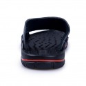 Men's Slippers & Flip-Flops Casual Beach Daily Beach PU Black Brown Spring Summer