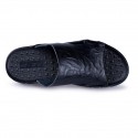 Men's Slippers & Flip-Flops Casual Beach Daily Beach PU Black Brown Spring Summer