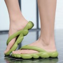 Men's Slippers & Flip-Flops Casual Classic Daily Beach PU Green White Black Spring Summer