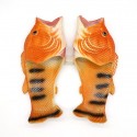 Men Sandals Fish Slippers Funny Creative Fish-Shaped One-Word Slippers Couple Summer Outdoor Beach Shoes Tide Star
