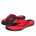 Men's Slippers & Flip-Flops Casual Classic Daily Outdoor Rubber Elastic Fabric Black Grey Black / Red Black Spring Summer