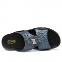 Men's Sandals Slippers & Flip-Flops Comfort Shoes Casual Beach Daily Outdoor Leather White Black Brown Spring Summer