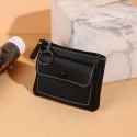 Women's Girls' Coin Purse Wallet PU Leather Zipper Solid Color Shopping Daily Going out Green Black Blue Yellow